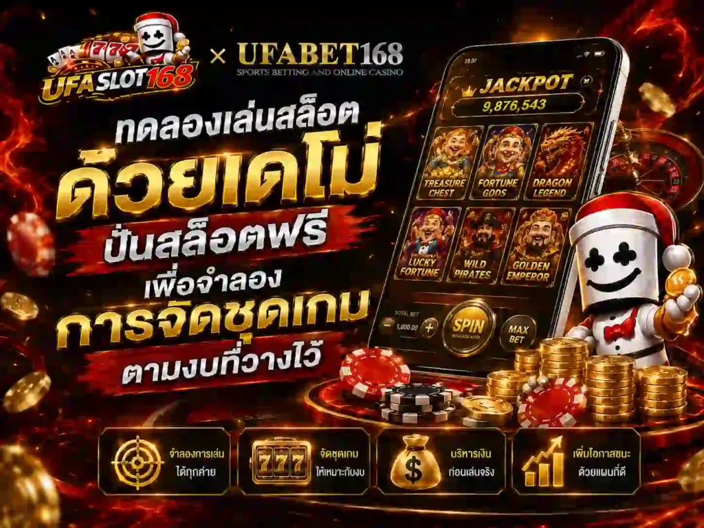 ทดลองเล่นสล็อต ด้วยเดโม่ ปั่นสล็อตฟรี