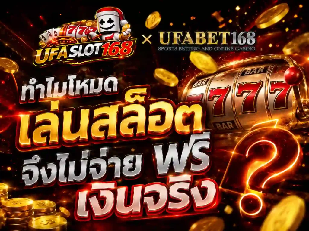 ทำไมโหมด เล่นสล็อตฟรี จึงไม่จ่ายเงินจริง