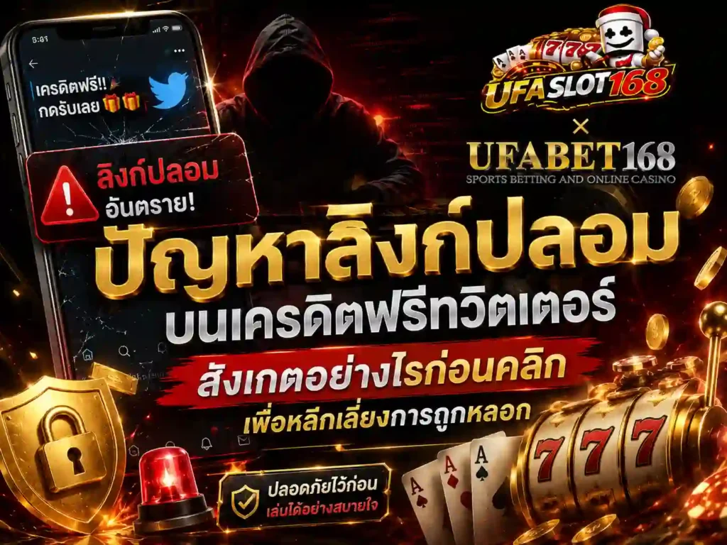 ปัญหาลิงก์ปลอมบนเครดิตฟรีทวิตเตอร์