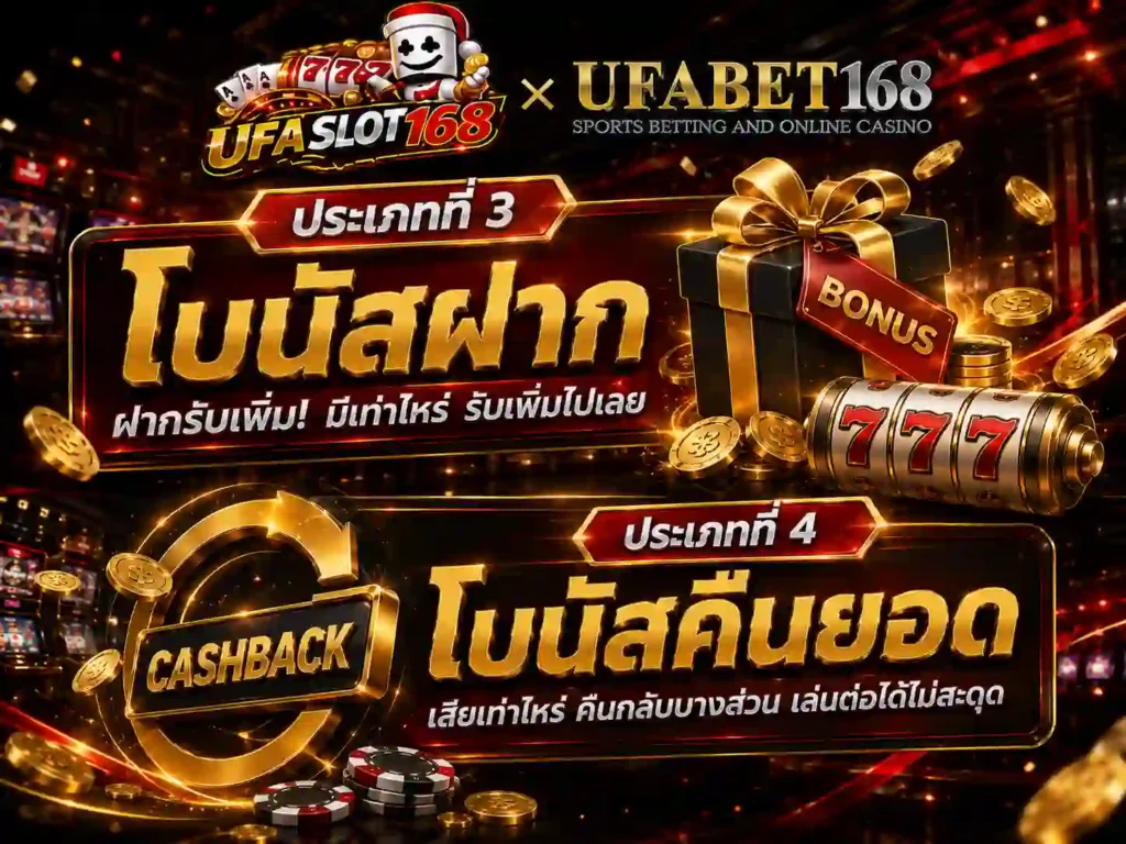 สล็อตเครดิตฟรีโบนัสฝากและโบนัสคืนยอด