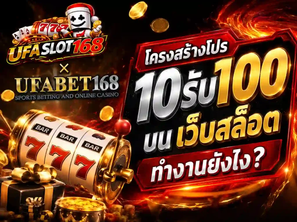 โครงสร้างโปร 10รับ100 บน เว็บสล็อต ทำงานยังไง